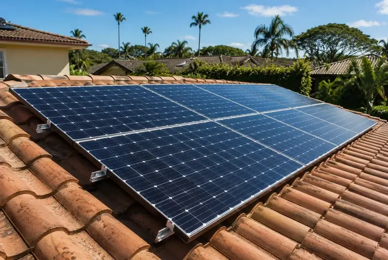 Installation de panneaux solaires à Pinet