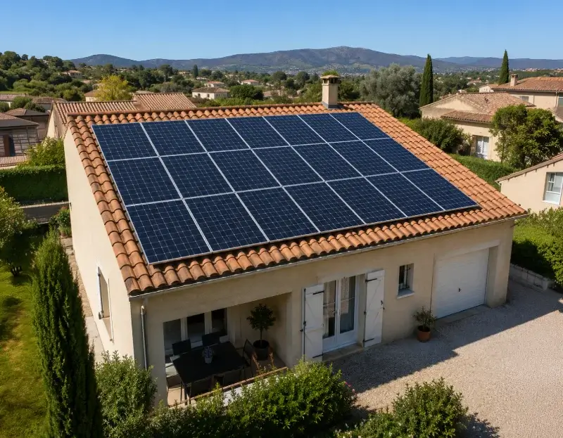 Prime à l'autoconsommation panneaux solaires Pinet — aide financière de l'État
